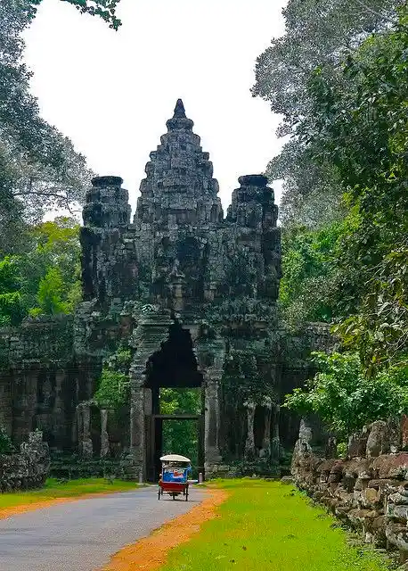 South Gate Angkor Thom Entrance
