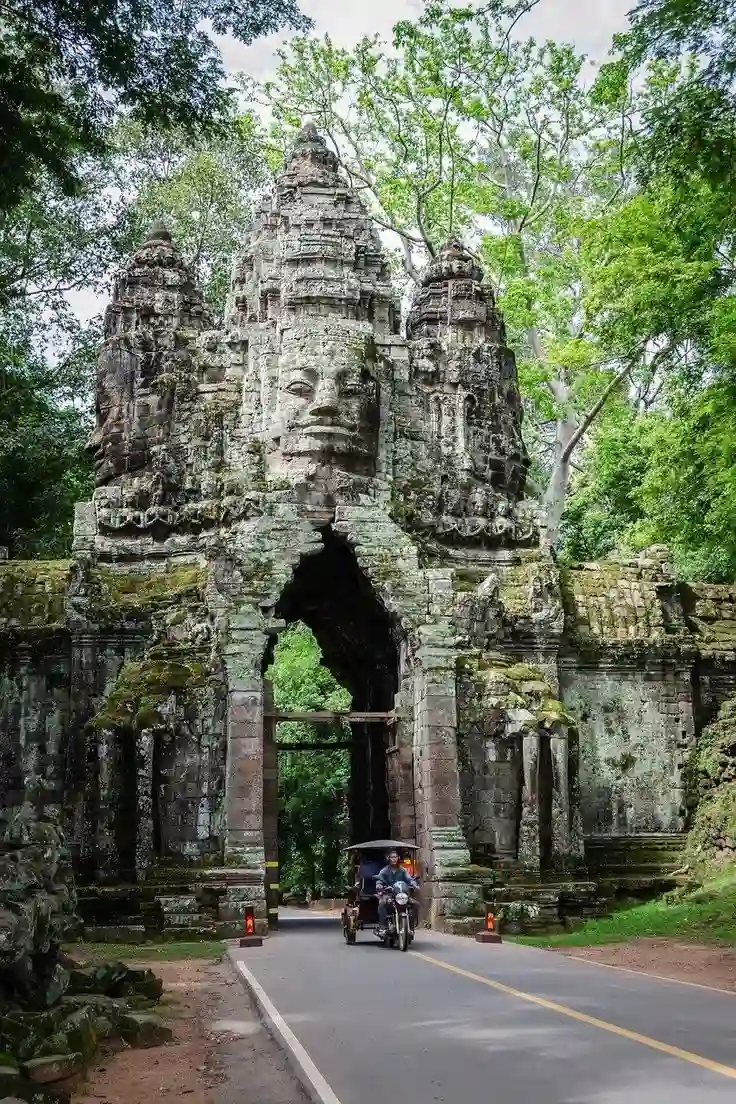 South Gate Angkor Thom Entrance